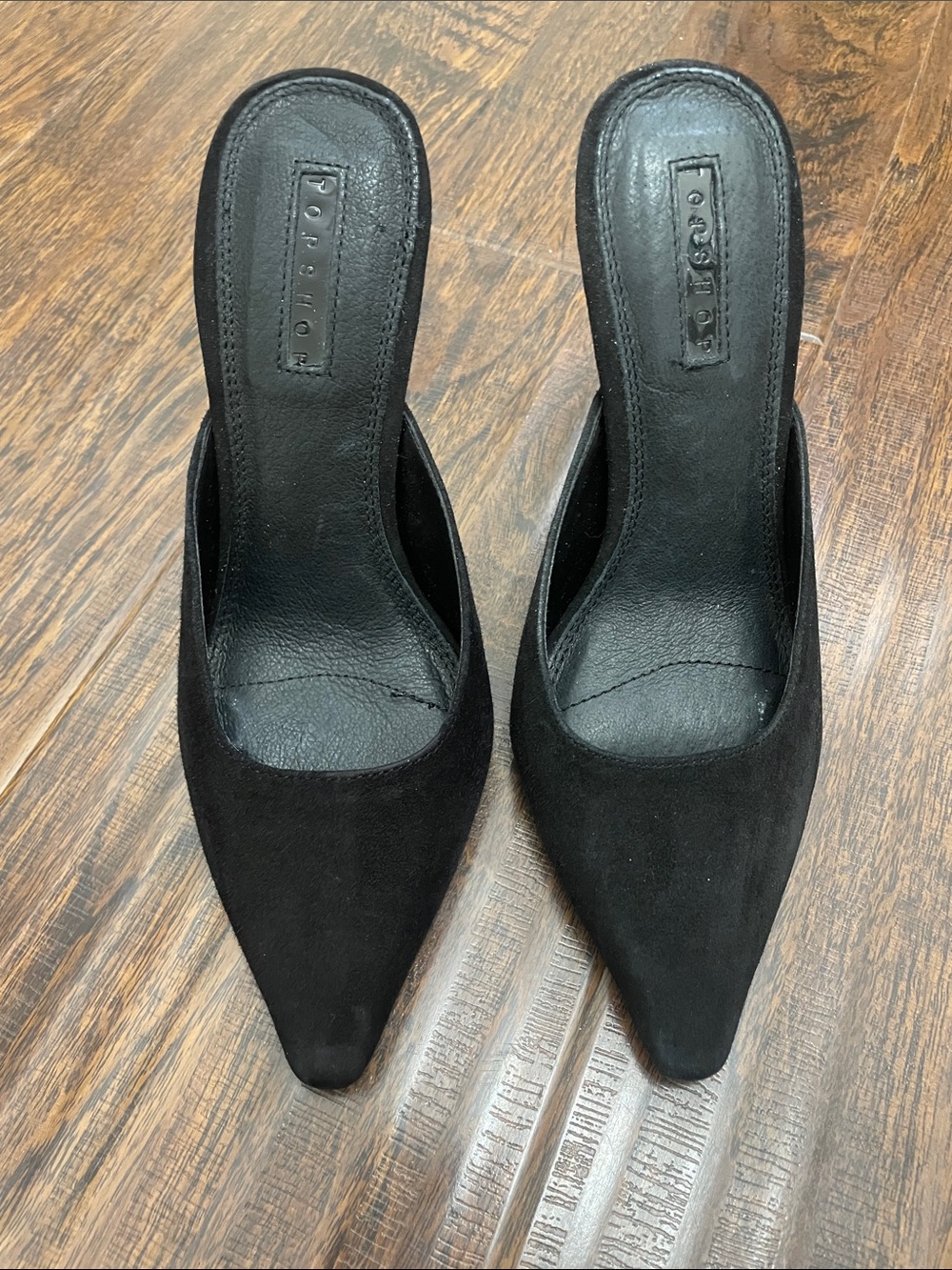 Topshop Pointed Mule Heels Never worn